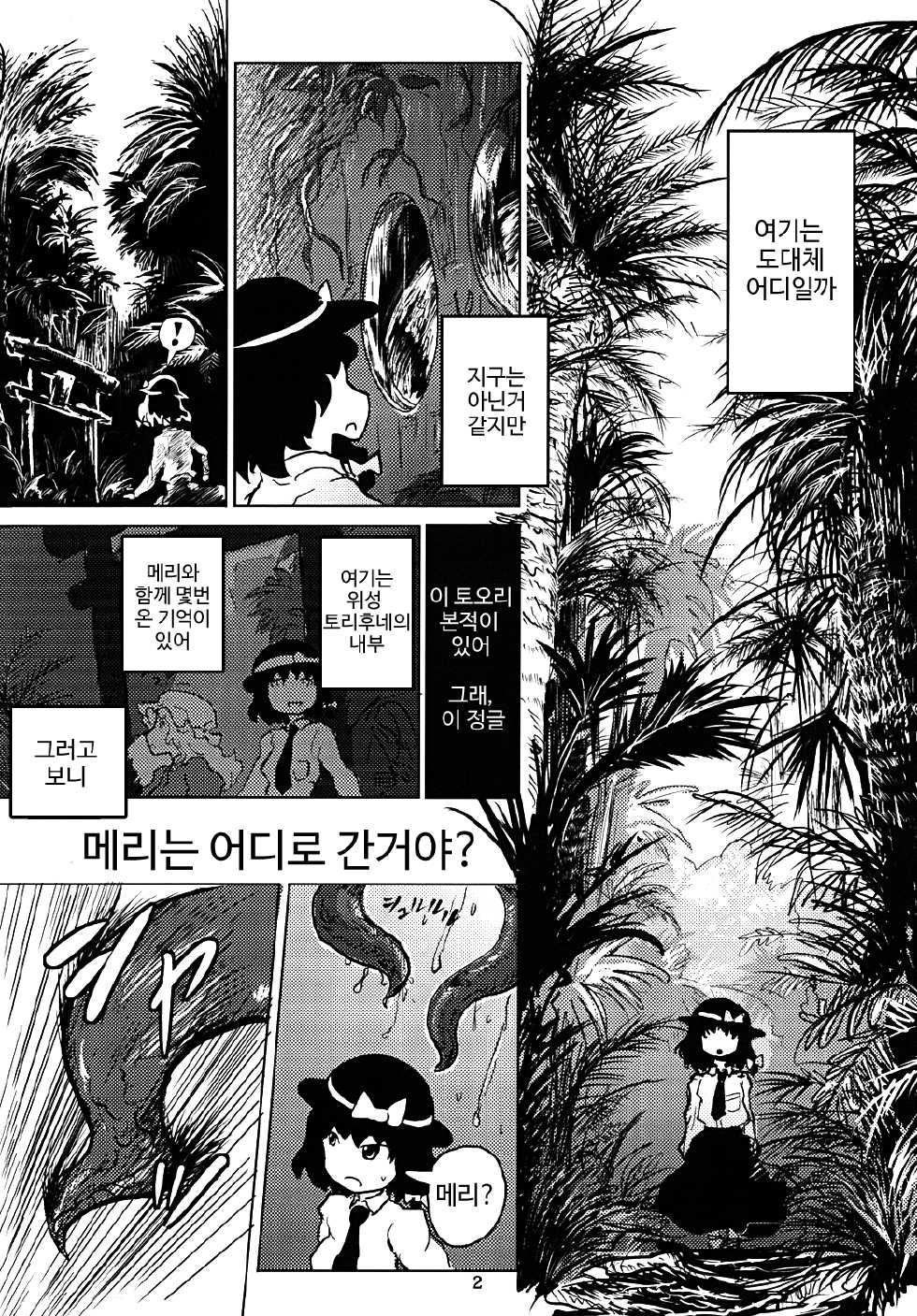 (SC58) [Ana Futatsu (Wenajii)] Yume ka Utsutsu ka Maboroshi ka | 꿈인가 현실인가 환상인가 (Touhou Project) [Korean] [알딸] - Page 3