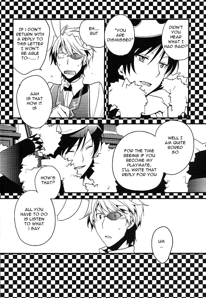 (SPARK5) [Ikebukuro Now (Norikuro)] World's End Wonderland (Durarara!!) [English] [Mokkachi] - Page 16