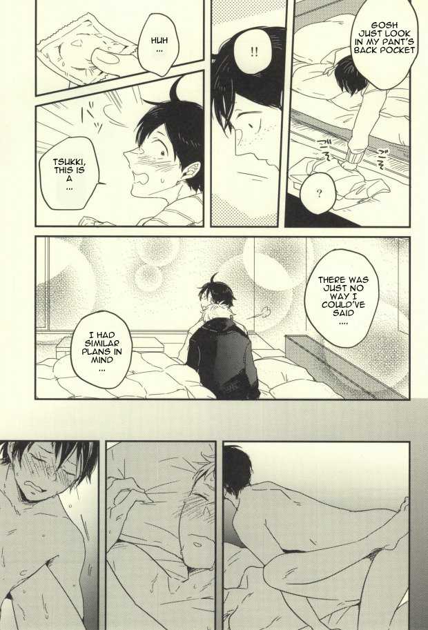 (C85) [Strawberry55 (Mitsuya)] MELLOW MELLOW (Haikyuu!!) [English] [Mokkachi] - Page 18