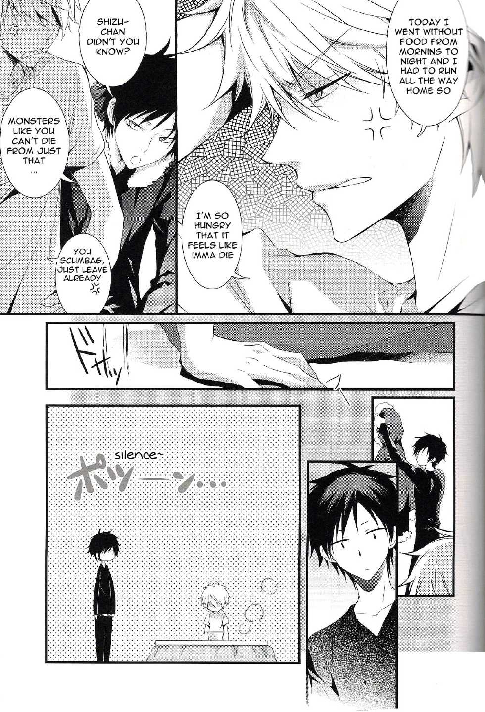 (Ikebukuro Crossroads × 6) 	[keenism (keeny)] IZAYA vs (Durarara!!) [English] [Mokkachi] - Page 4
