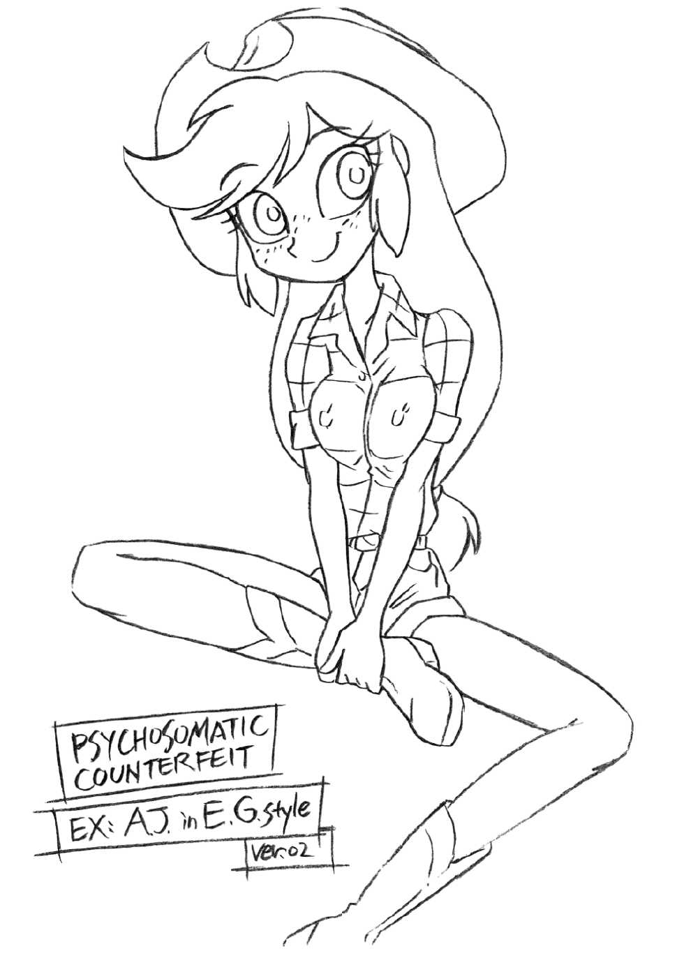 [Union of the Snake (Shinda Mane)] Psychosomatic Counterfeit EX- A.J. in E.G. Style (Ver. 02) (My Little Pony: Friendship Is Magic) [Korean] [TeamHumanTrash] - Page 23