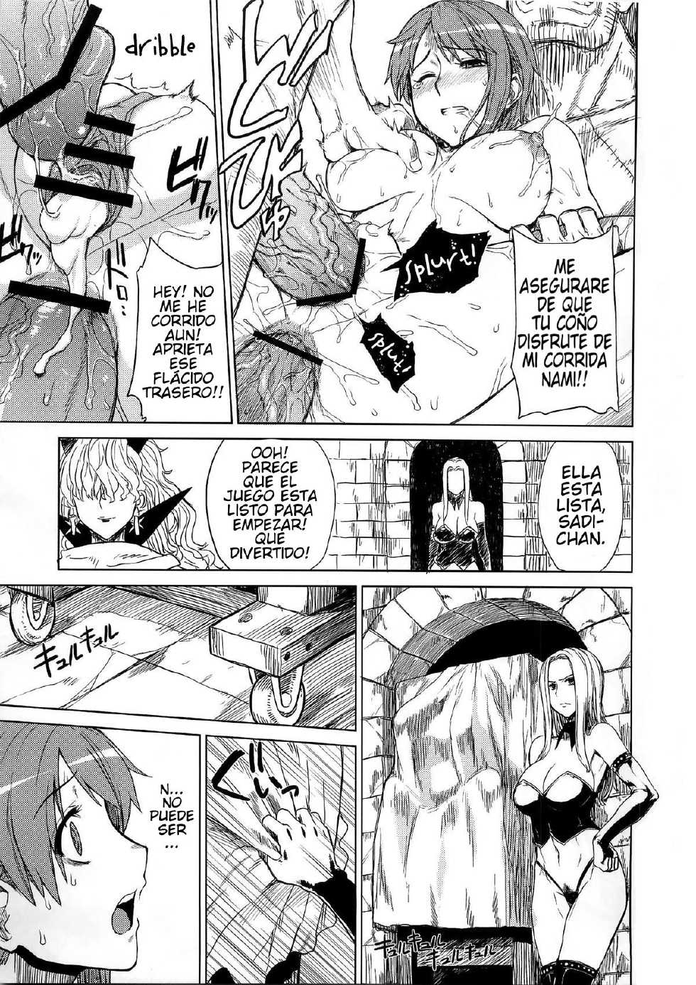 (C79) [Choujikuu Yousai Kachuusha (Denki Shougun)] Mero Mero Girls 3 (One Piece) [Spanish] - Page 7