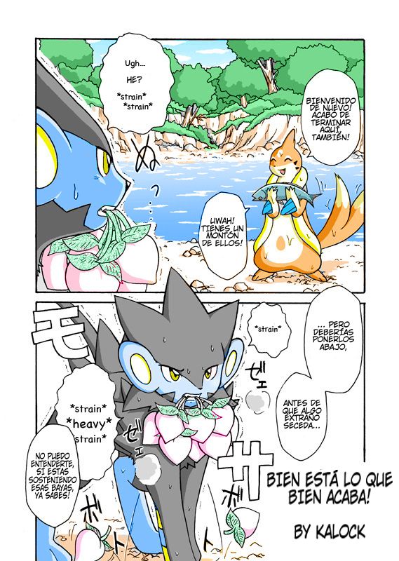 [Mikaduki Karasu] Kekka Yokereba Subete Yoshi | Bien Está Lo Que Bien Acaba! (Pokémon) [Spanish] [Hijo de Orca] [Colorized] - Page 2