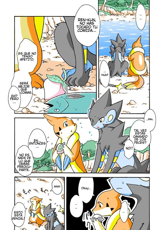 [Mikaduki Karasu] Kekka Yokereba Subete Yoshi | Bien Está Lo Que Bien Acaba! (Pokémon) [Spanish] [Hijo de Orca] [Colorized] - Page 4