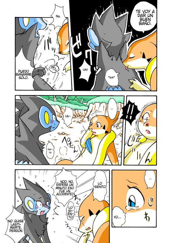 [Mikaduki Karasu] Kekka Yokereba Subete Yoshi | Bien Está Lo Que Bien Acaba! (Pokémon) [Spanish] [Hijo de Orca] [Colorized] - Page 6