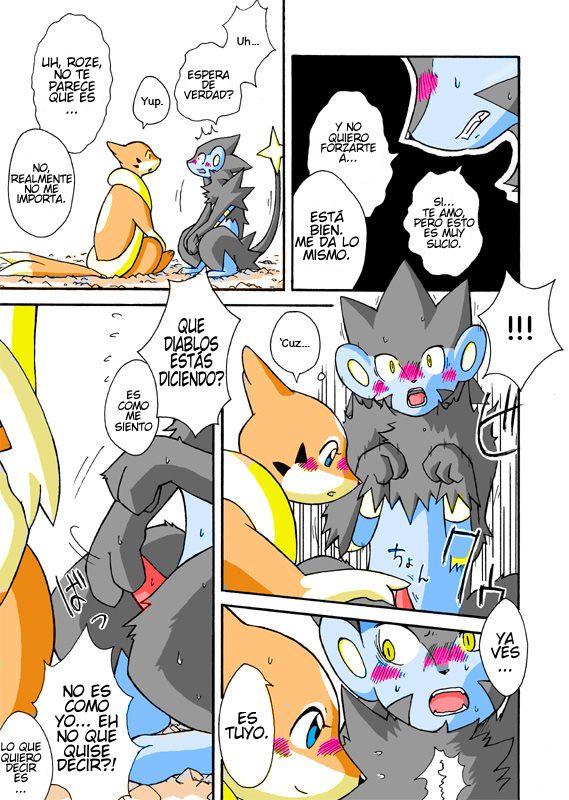 [Mikaduki Karasu] Kekka Yokereba Subete Yoshi | Bien Está Lo Que Bien Acaba! (Pokémon) [Spanish] [Hijo de Orca] [Colorized] - Page 9