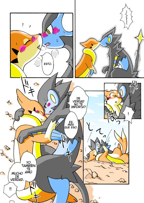 [Mikaduki Karasu] Kekka Yokereba Subete Yoshi | Bien Está Lo Que Bien Acaba! (Pokémon) [Spanish] [Hijo de Orca] [Colorized] - Page 10