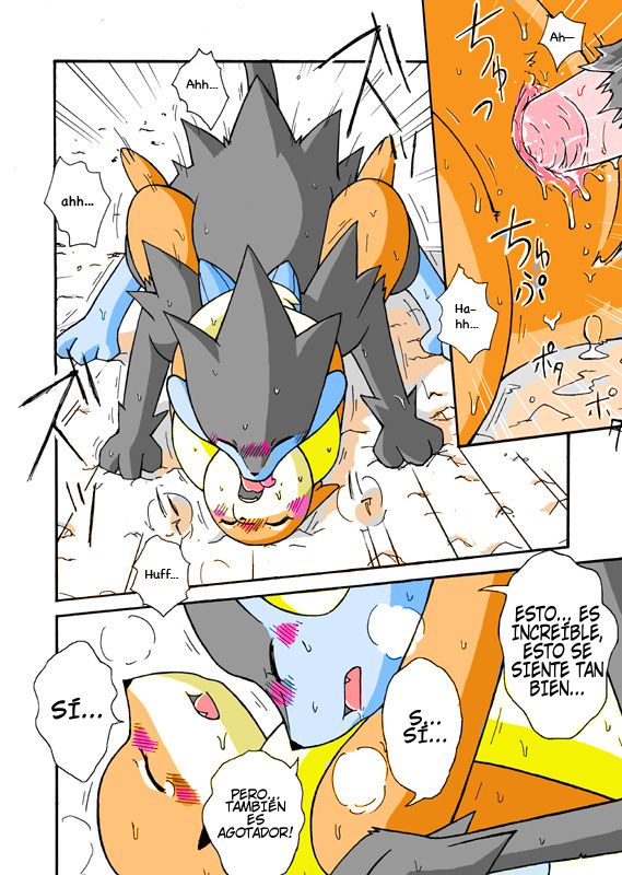 [Mikaduki Karasu] Kekka Yokereba Subete Yoshi | Bien Está Lo Que Bien Acaba! (Pokémon) [Spanish] [Hijo de Orca] [Colorized] - Page 16