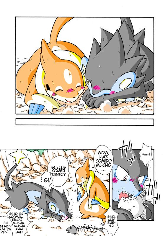 [Mikaduki Karasu] Kekka Yokereba Subete Yoshi | Bien Está Lo Que Bien Acaba! (Pokémon) [Spanish] [Hijo de Orca] [Colorized] - Page 21