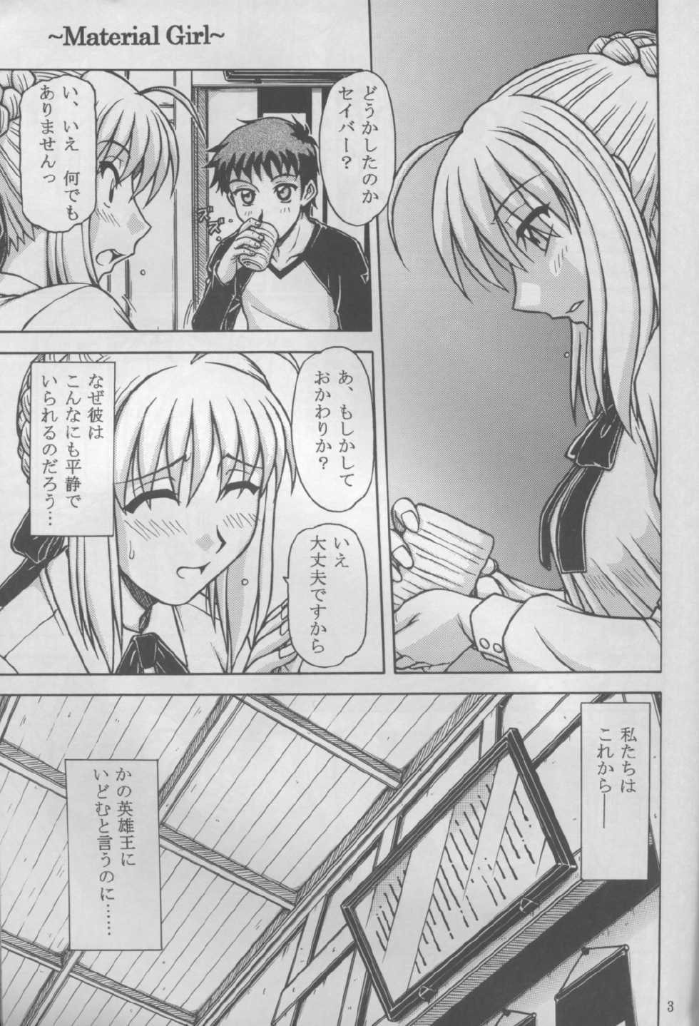 (C69) [TEYAN-DAY (Ohkaneda Hirota, Hagane Tetsu)] Gekkan Mapodon 1 Gatsugou (Fate/stay night) - Page 3