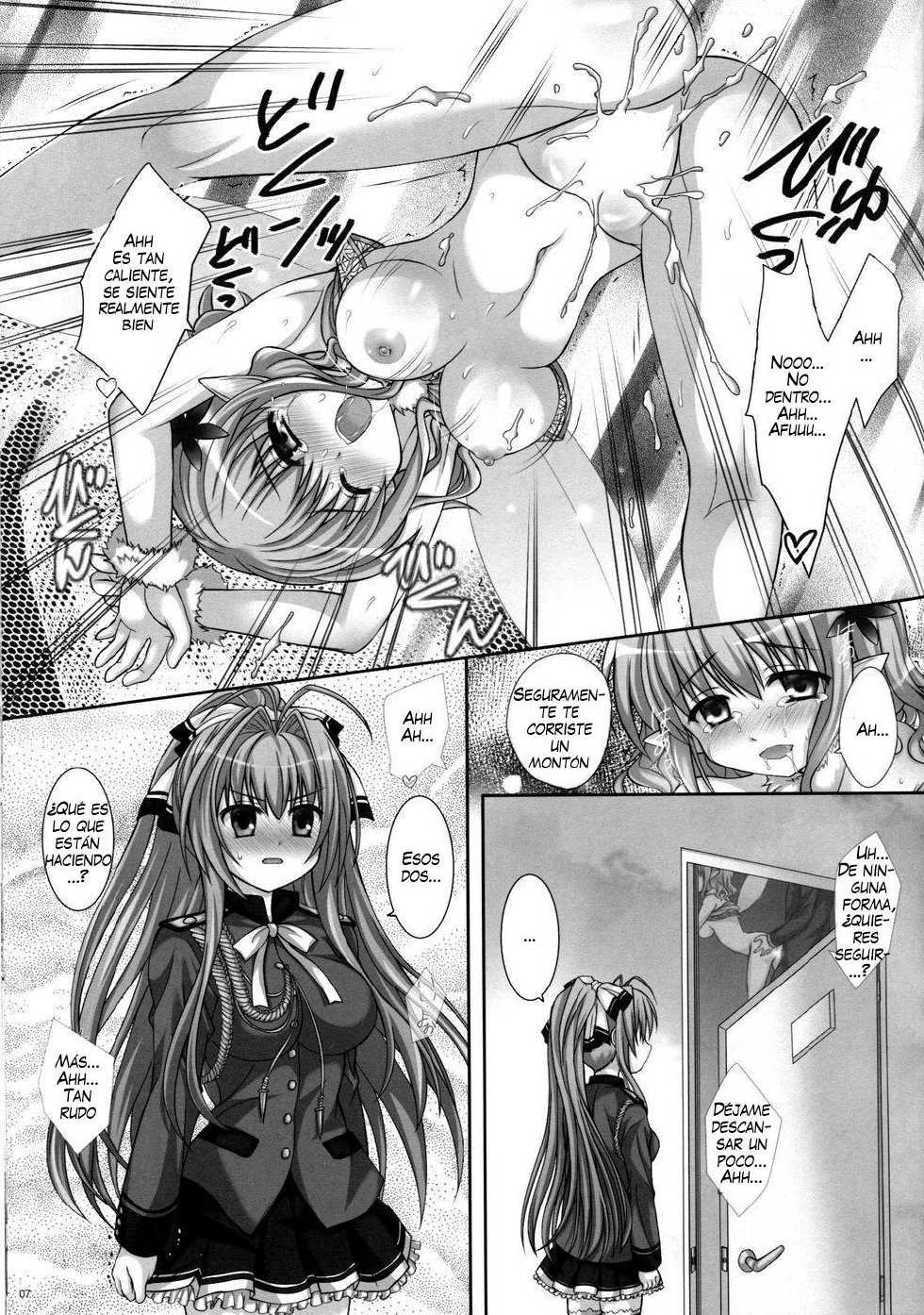 [3 colors cat (Miketa Miekichi)] BRILLI PRETTY (Amagi Brilliant Park) [Spanish] [ThanatoS184] - Page 6