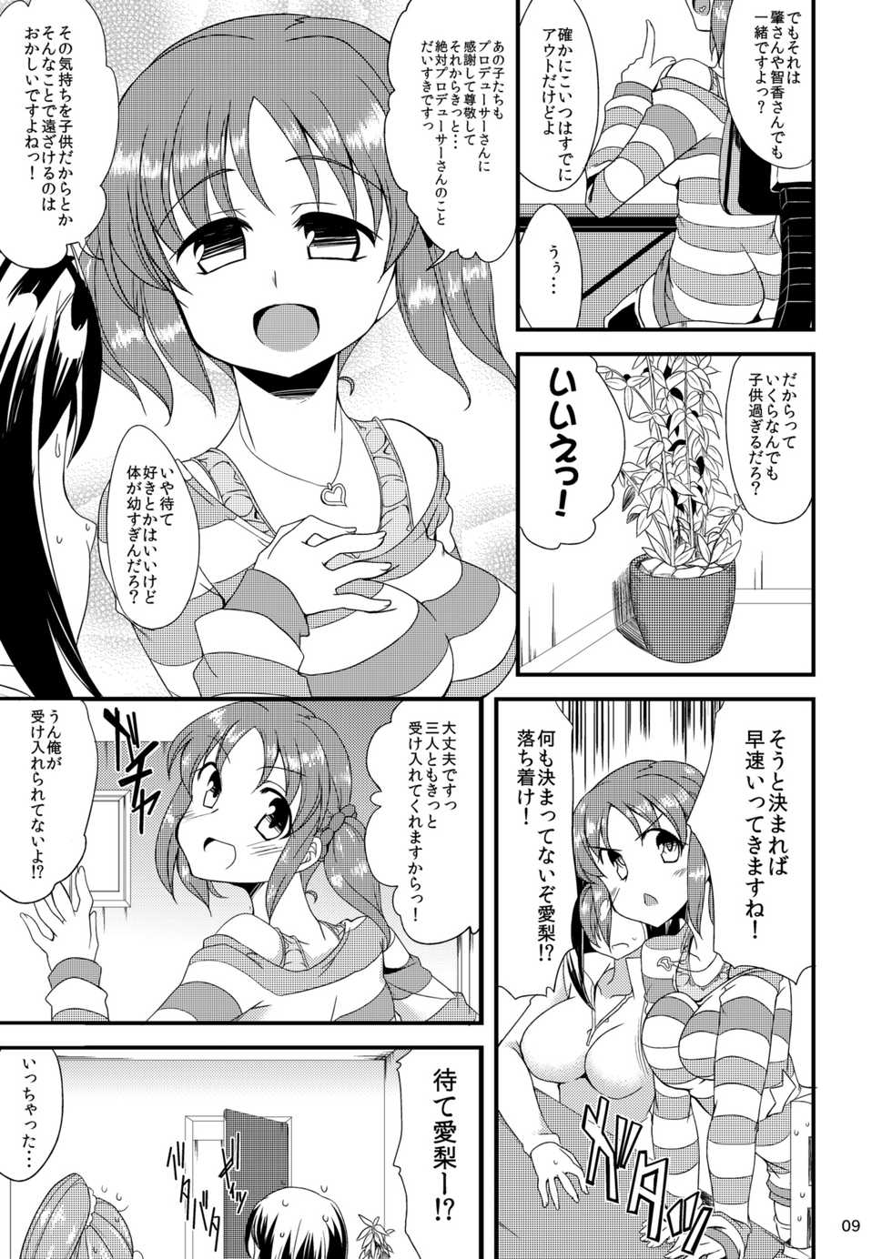 [Hard Lucker (Gokubuto Mayuge)] Miria-chan to Chie-chan to Yume-chan to (THE IDOLM@STER CINDERELLA GIRLS) [Digital] - Page 7