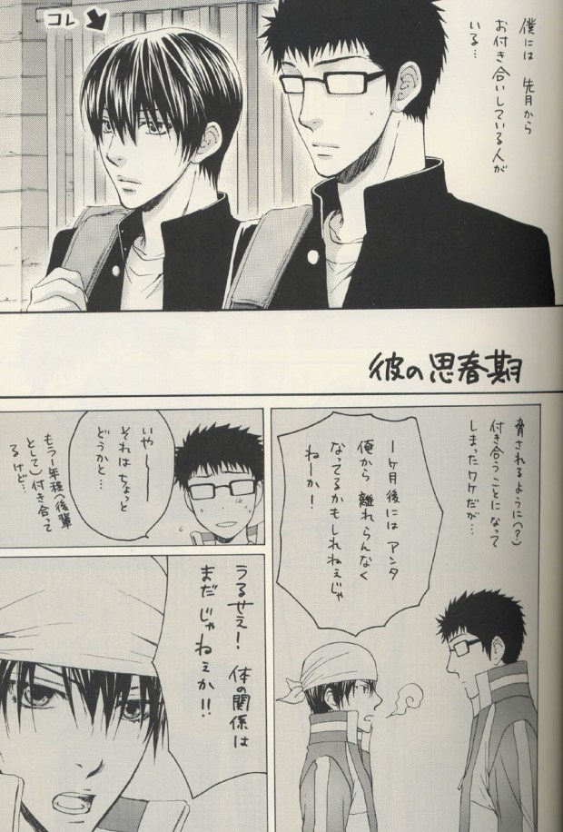 (C69) [Komeya (Yamada D. Yonezou)] Shishunki (Prince Of Tennis) - Page 2