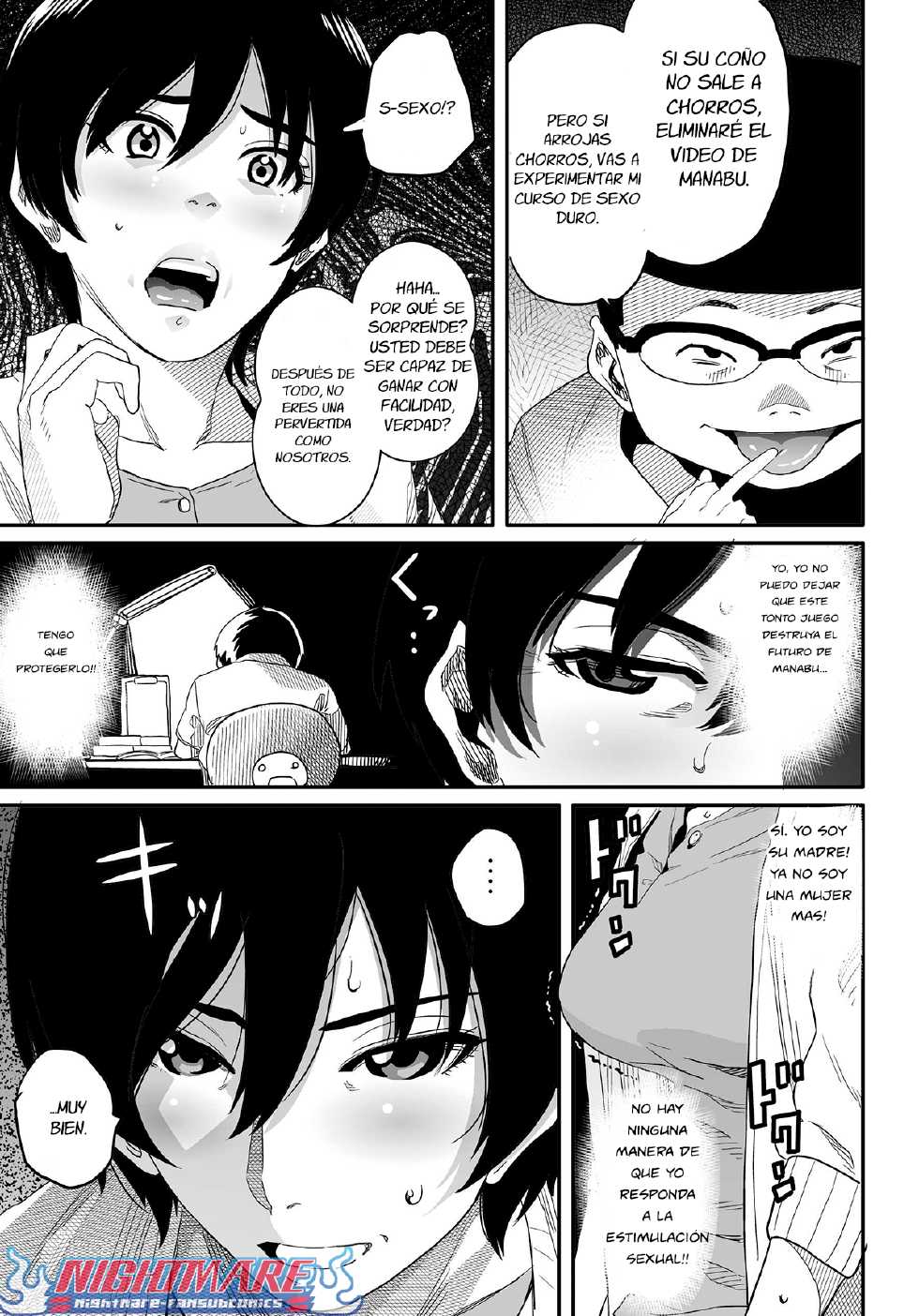 [Hana Hook] Hahaoya Shikkaku Elite Oyako no M Buta Netorare Tenraku Jinsei [Completa] [Spanish] [Nighmare+Keta-I no Fansub] - Page 31