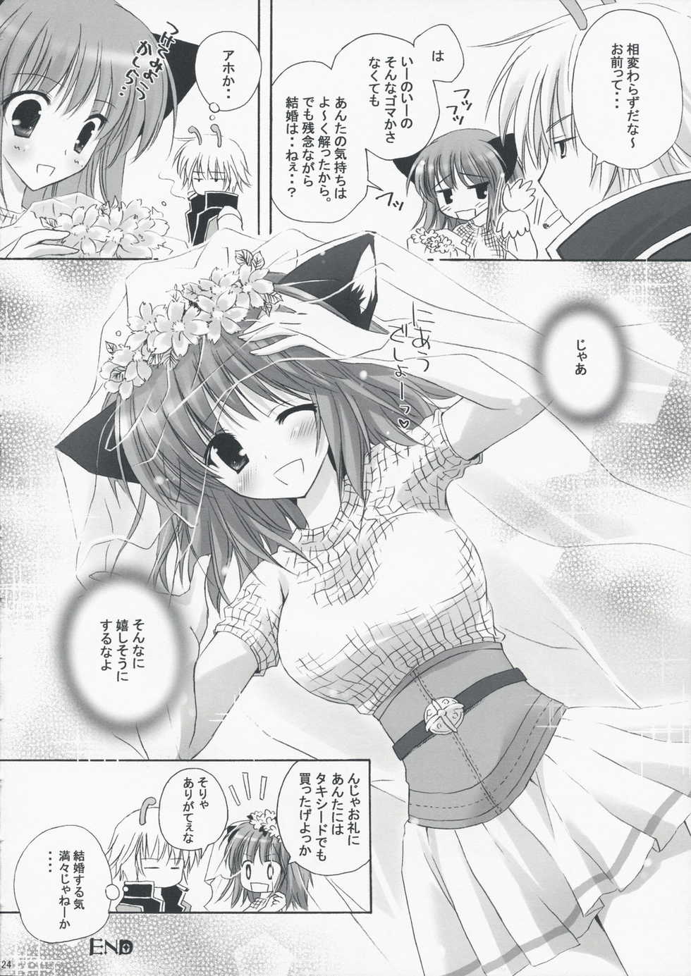 (C75) [MiyuMiyu Project (Kanna Satsuki)] Ronako-san no Tenshoku Jouhou (Ragnarok Online) - Page 23