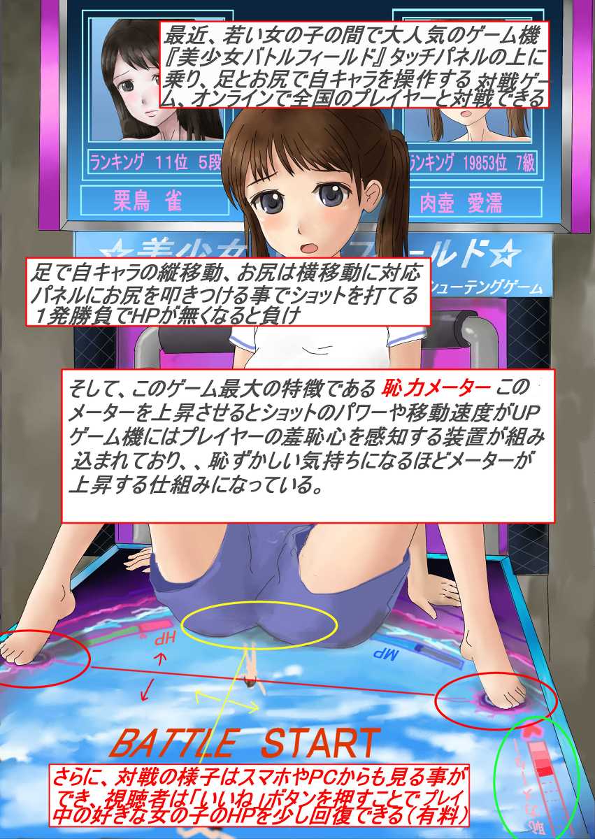 [HENTAI to HENTAI no HENTAI] Attara Ii na! Konna Taisen Game-ki - Page 2