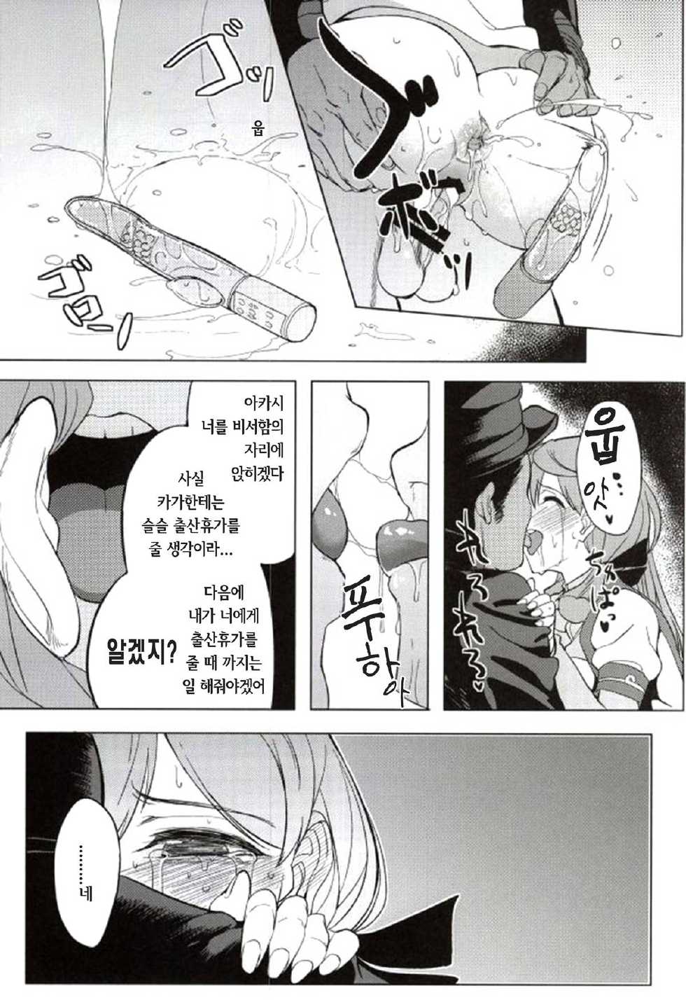 (CT25) [Seniman Kartun (Kosuke Haruhito)] Akashi Vibration | 아카시 바이브레이션 (Kantai Collection -KanColle-) [Korean] [Liberty Library] - Page 23