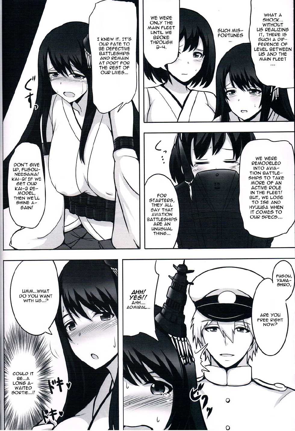 (C85) [Yuasa Rengou (Jean Rui)] Fusou Sange (Kantai Collection -KanColle-) [English] [CGrascal] - Page 5