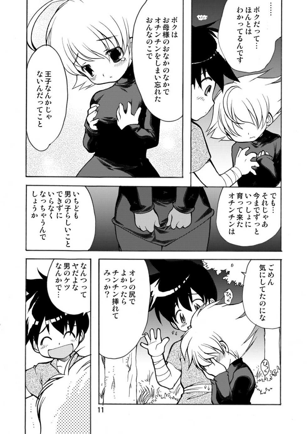 [Inishie no Nushi (Silhouette Sakura)] PUSHME:PULLYOU (Dragon Quest II) [Digital] - Page 10