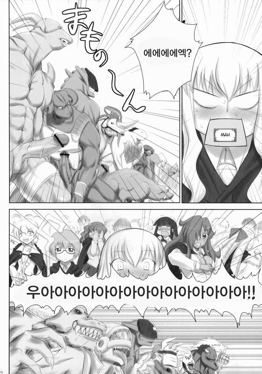 (SC33) [ASGO (Zanzi)] Zero no Tsukainma (Zero no Tsukaima) [Korean] [Liberty Library] - Page 3