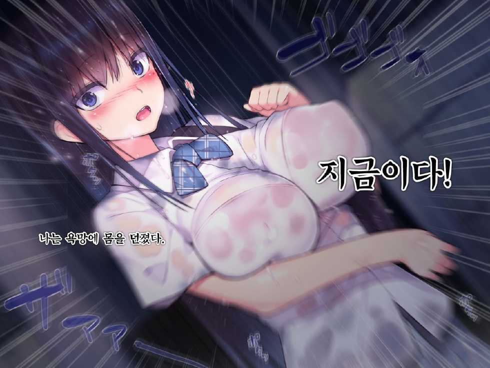 [TREETOP Helper (Munashimujou)] Nure Rape. Suketa Seifuku - Toilet no Kyonyuu JK Mesubuta Niku Benjo | 누레레이프 - 비친 제복 화장실의 J○암퇘지육변기 [Korean] [GingerAle] - Page 23