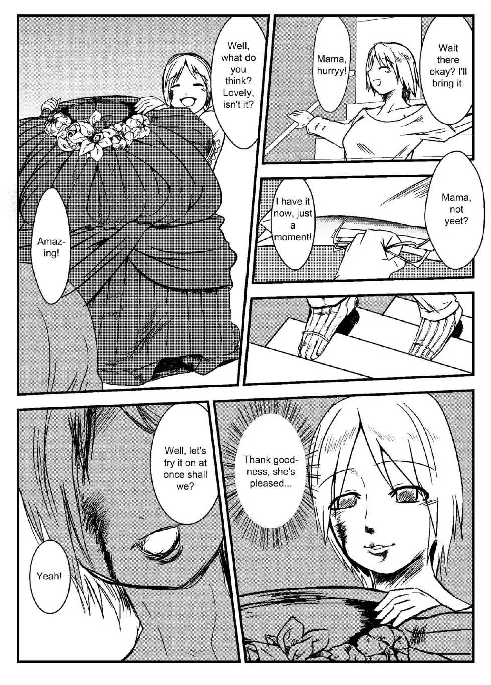 [Hoikooroo] Yuganda Oyako no Aijou | Warped parent and child's affection [English] [Incomplete] - Page 8