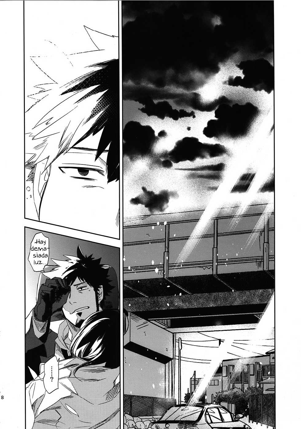 (Puniket 22) [goo-paaa (Ocha)] Keiyakusha to Asa no Hako | El Conductor y la Contratista por la Madrugada (Darker than Black: Gemini of the Meteor) [Spanish] [Biblioteca Hentai] - Page 18