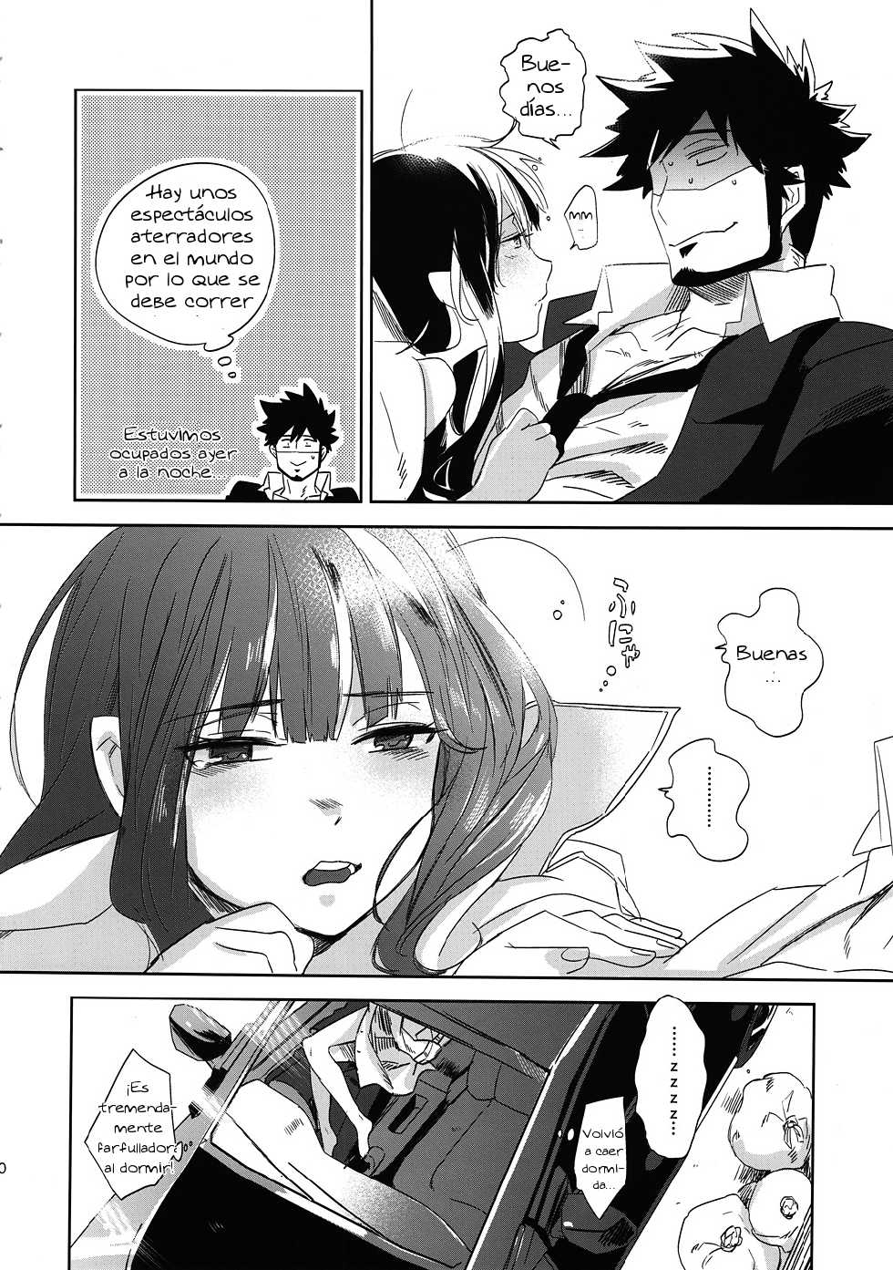 (Puniket 22) [goo-paaa (Ocha)] Keiyakusha to Asa no Hako | El Conductor y la Contratista por la Madrugada (Darker than Black: Gemini of the Meteor) [Spanish] [Biblioteca Hentai] - Page 20