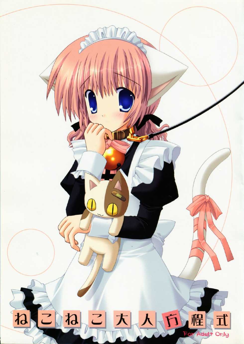 (C70) [Neko Kinryouku (NekoNeko)] NekoNeko Otona Houteishiki - Page 1