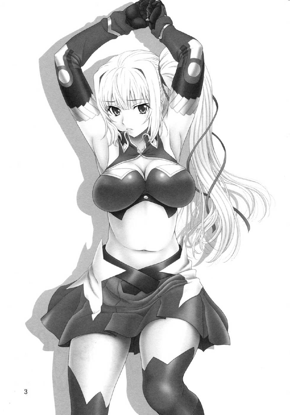 [Oretachi Misnon Ikka (Suhara Shiina)] Yumi wa Fukuro ni Tachi wa Saya (Madan no Ou to Vanadis) [Chinese] [空気系☆漢化] - Page 3