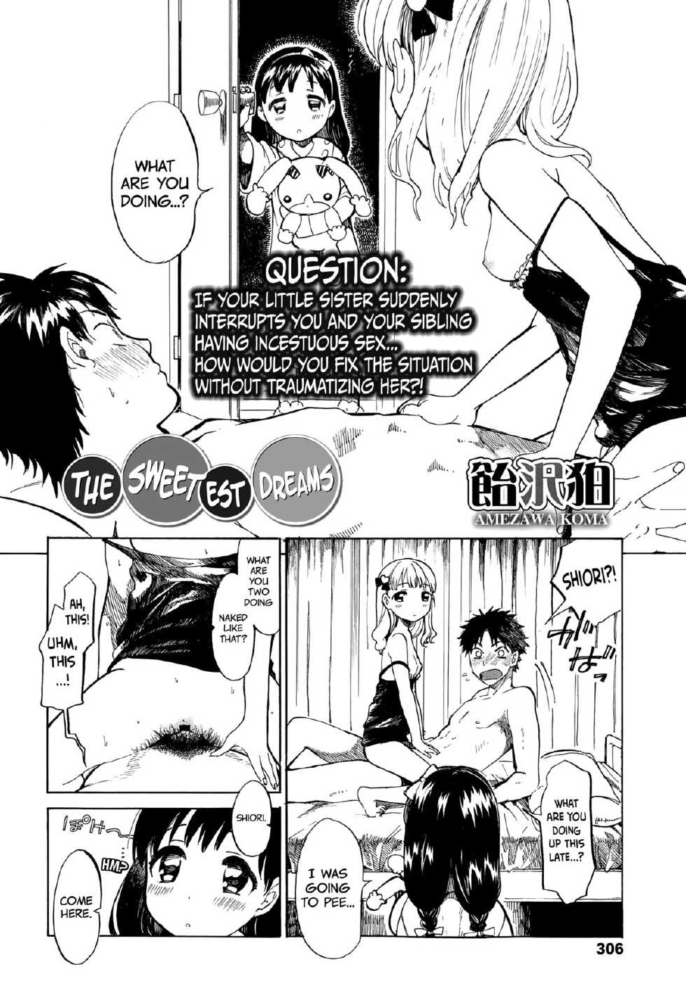 [Amezawa Koma] Amai Yume no Aji | The Sweetest Dreams (COMIC LO 2015-01) [English] =TV= - Page 2
