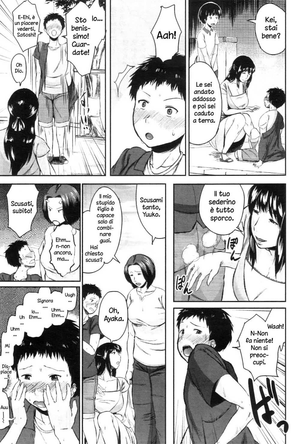 [Jitsuma] Koukan Musuko + Koukan Musuko 5.5 | Lo scambio dei figli  [Italian] [Bakamono.me] - Page 16