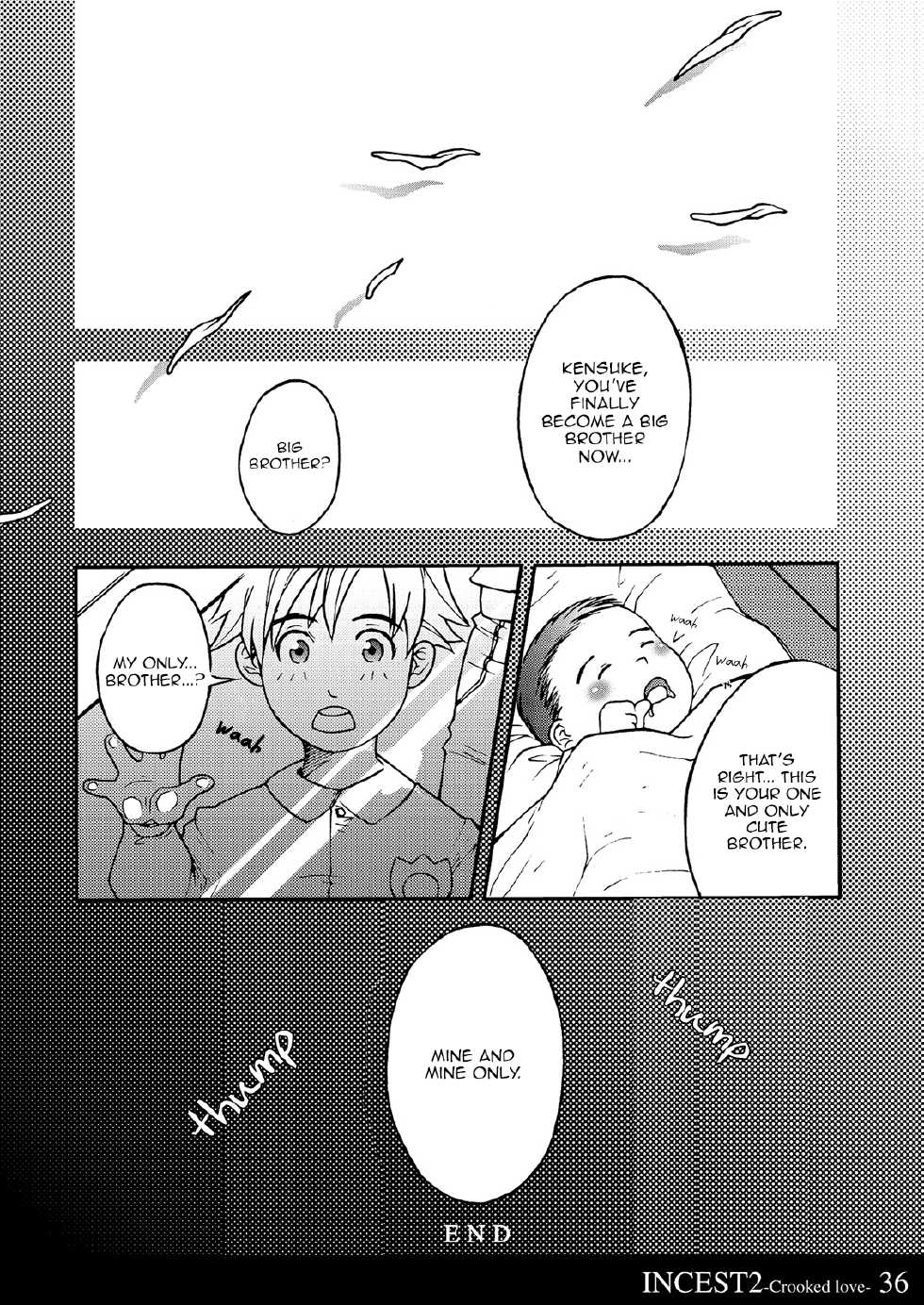 [Kinokotei (Nekotsuki Izumi)] Incest 2 -Crooked Love- [English] [Bunny Scanlations] - Page 35