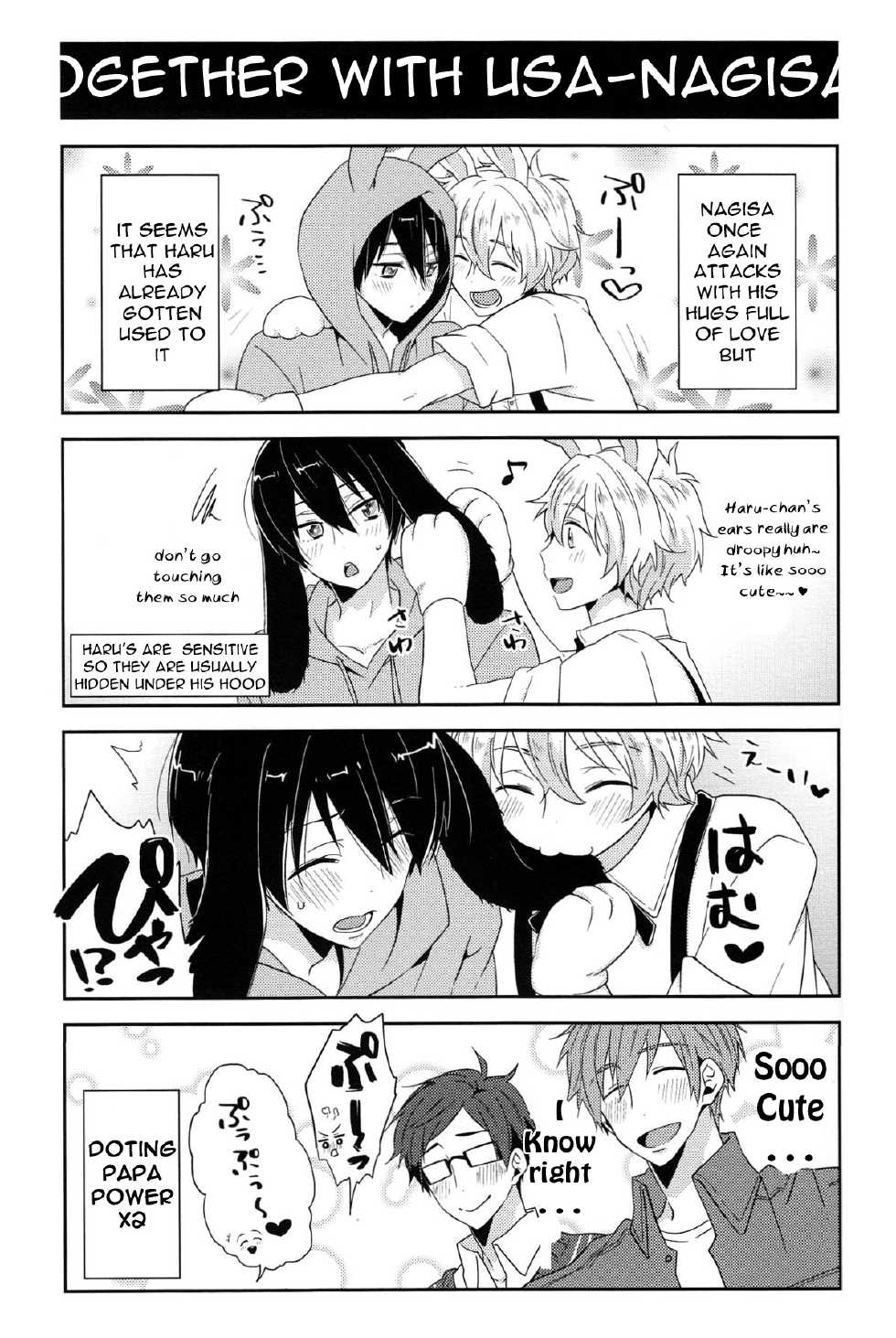 (C87) [KH. (Yuki)] Usa Haru Shiiku Nikki (Free!) [English] [Mokkachi] - Page 9