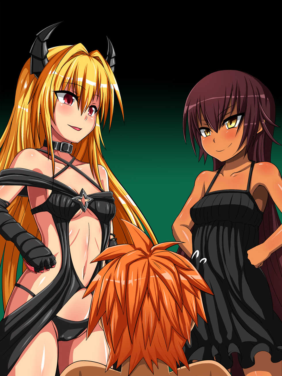 [Umidori] Yami x Neme - Futari no Shiru Shibori Taiketsu (To LOVE-Ru) - Page 2