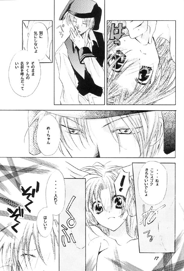 (C63) [Strawberry Lunch (Asano Kyakya)] Toki no Tomaru, Soko wa. (Full Moon o Sagashite) - Page 14