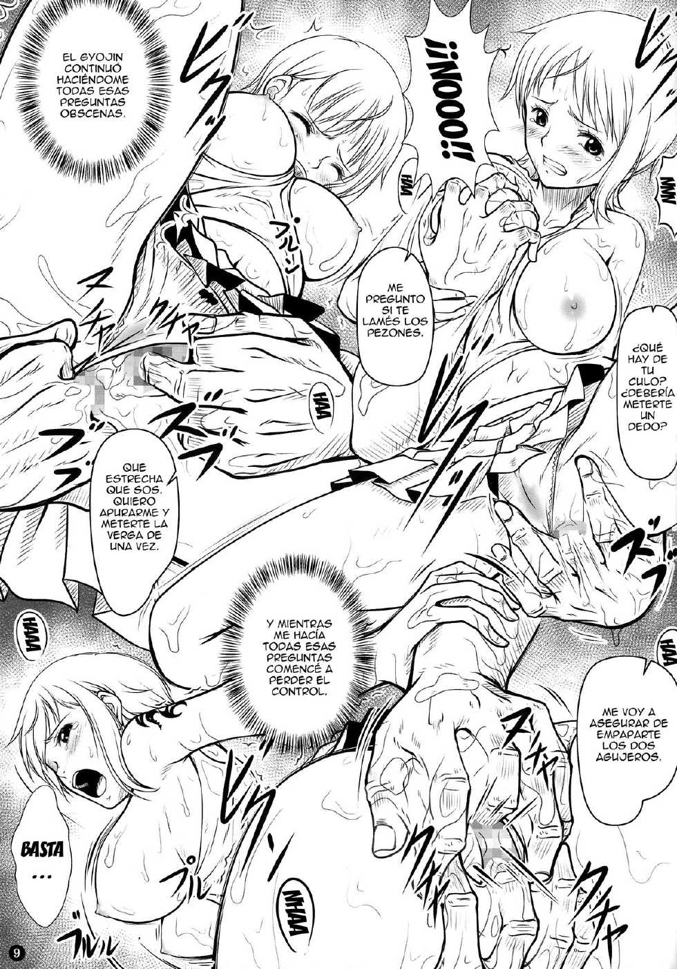 (C87) [Mikenekodou (Muten)] NAMIKAN (One Piece) [Spanish] {El nido del Cóndor} - Page 8