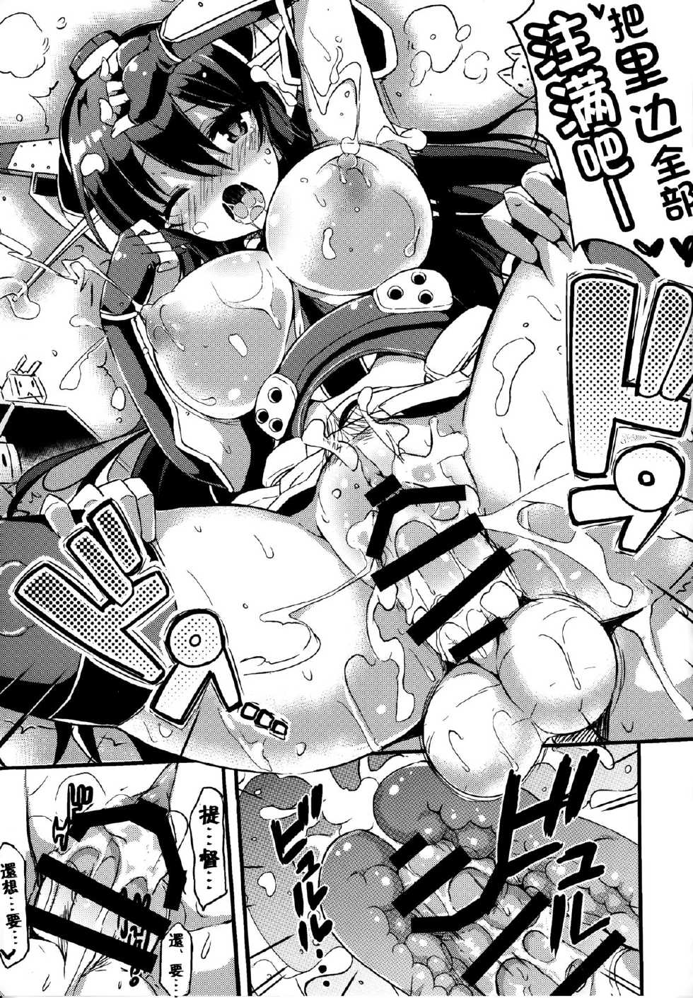 (C87) [odin (Kurokawa IZUMI)] Jitsu wa Nagato-san wa Chou Kawaii Mono Suki! Datta no desu. (Kantai Collection -KanColle-) [Chinese] [无毒汉化组] - Page 20