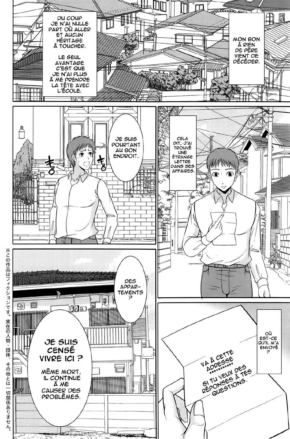 [Kiyose Kaoru] Aijin Apart | La Résidence des Amantes (Action Pizazz DX 2014-04) [French] {Adopte un pervers} - Page 2