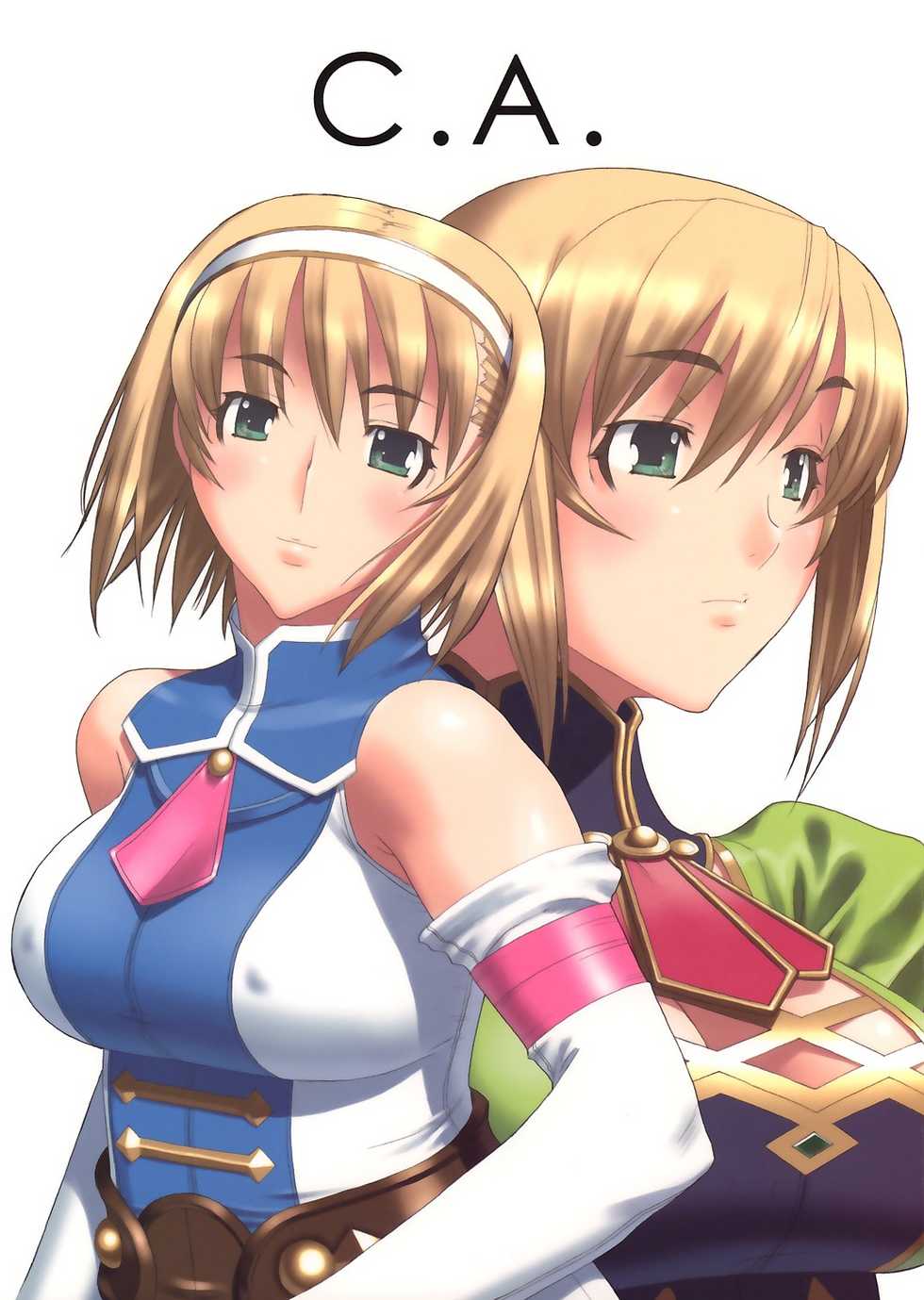 (C68) [Milk Hall (Kansuke)] C.A. (SoulCalibur) - Page 1