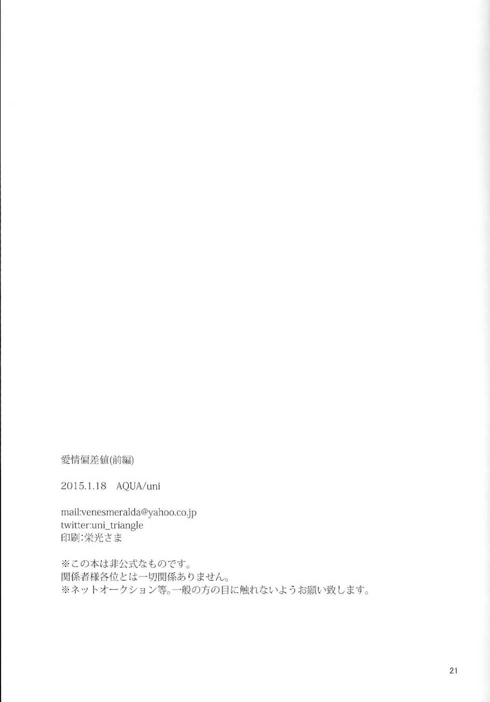 (ZERO no Hakobune) [AQUA (uni)] Aijou Hensa-chi Zenpen (Aldnoah.Zero) - Page 22