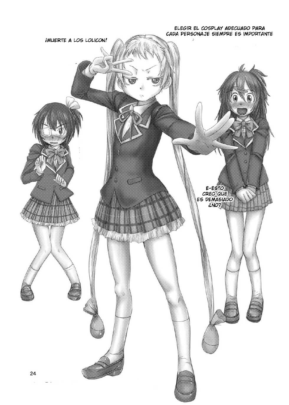 [Gouten Doujou (Karasuke D, KIKI)] Genshiken no Hon (Genshiken) [Spanish] [LKNOFansub] [Digital] - Page 23