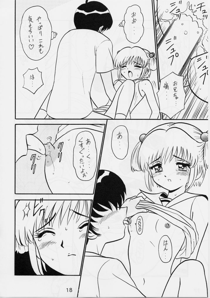 (C60) [Shin Shikkoku Zakkyo Koubou (Miyamoto Rumi, Motoya Shin)] Shitteru Kuse ni ! Vol. 29 (Pure Mail) - Page 17