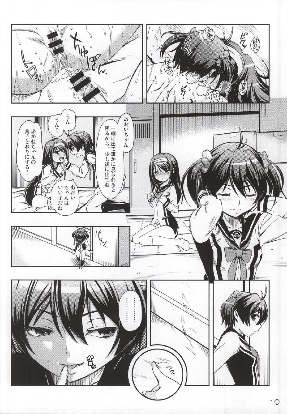 (C87) [YOU2HP (YOU2)] AkaRei☆Operation (Vividred Operation) - Page 9