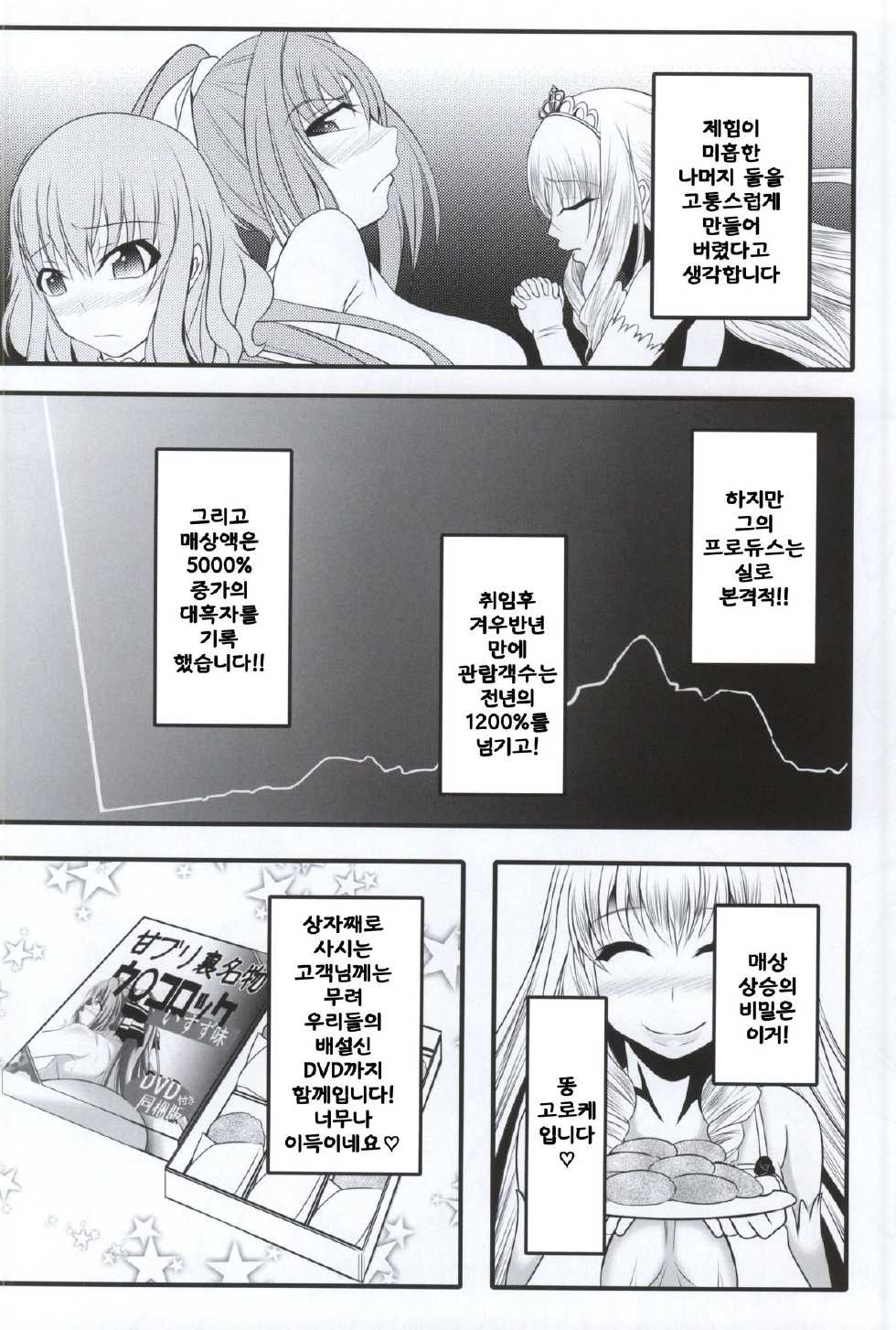 (C87) [Bitch Bokujou (Sandaime Bokujou Nushi Kiryuu Kazumasa)] AmaBuhi (Amagi Brilliant Park) [Korean] [LIMITE] - Page 11