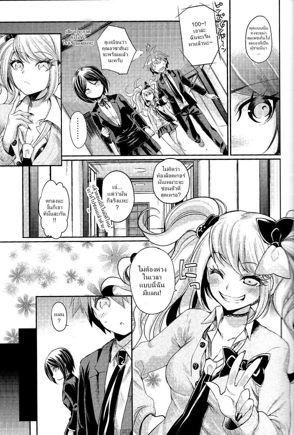 (C85) [Hirusuta (Taira Kosaka)] Zetsubou☆Locker Room ～Zetsubou☆Rocker Room～ | ～คดีปริศนาห้องล็อคเกอร์☆แห่งความสิ้นหวัง???～ (Danganronpa) [Thai ภาษาไทย] {NatiSEELER} - Page 8