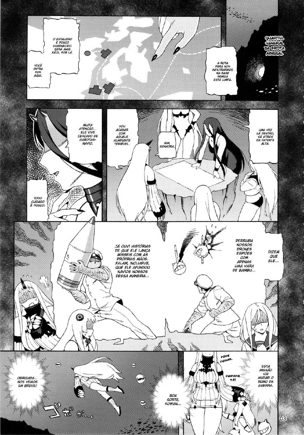 (C87) [666PROTECT (Jingrock)] Kouwan-chan no Spy Daisakusen | Kowan's Great Undercover Plan (Kantai Collection -KanColle-) [Portuguese-BR] [BartSSJ  + HentaiDarking] - Page 3