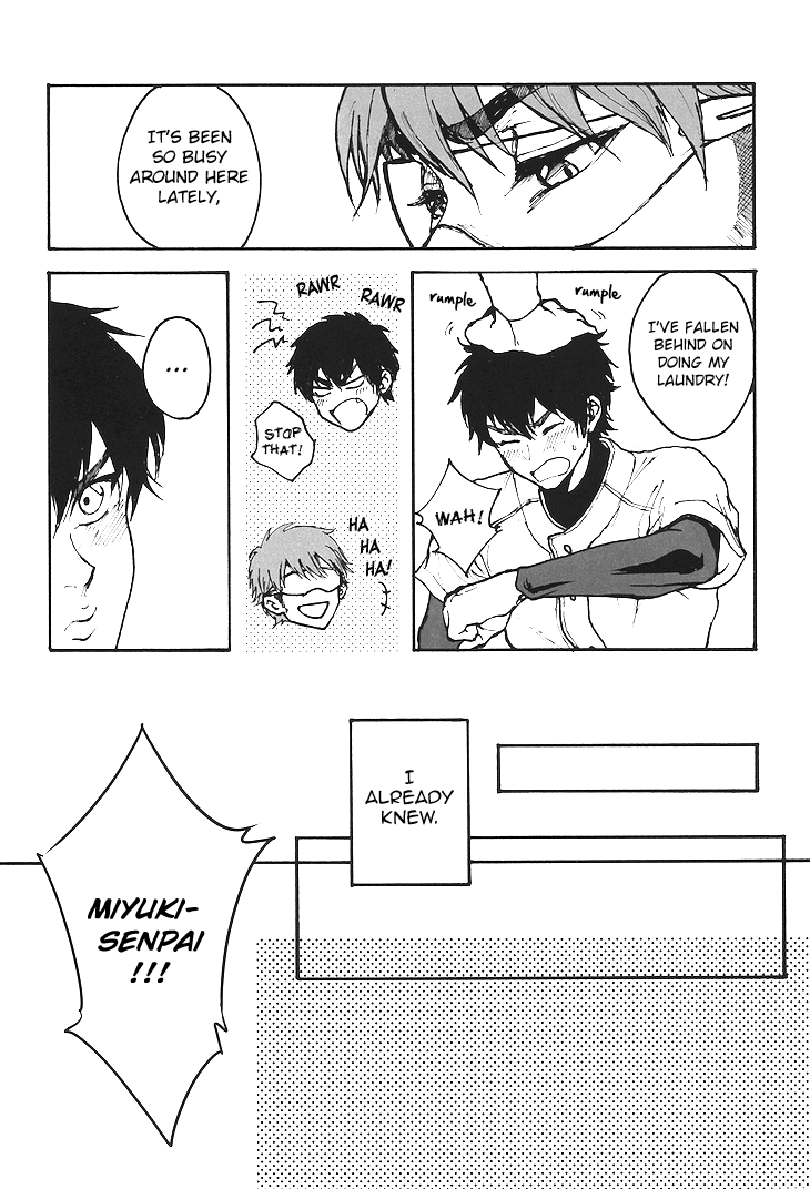 (CCOsaka100) [kusosweets (Ooyake)] under the ... (Daiya no Ace) [English] {Oshi Oshi Oshi! Scans} - Page 9