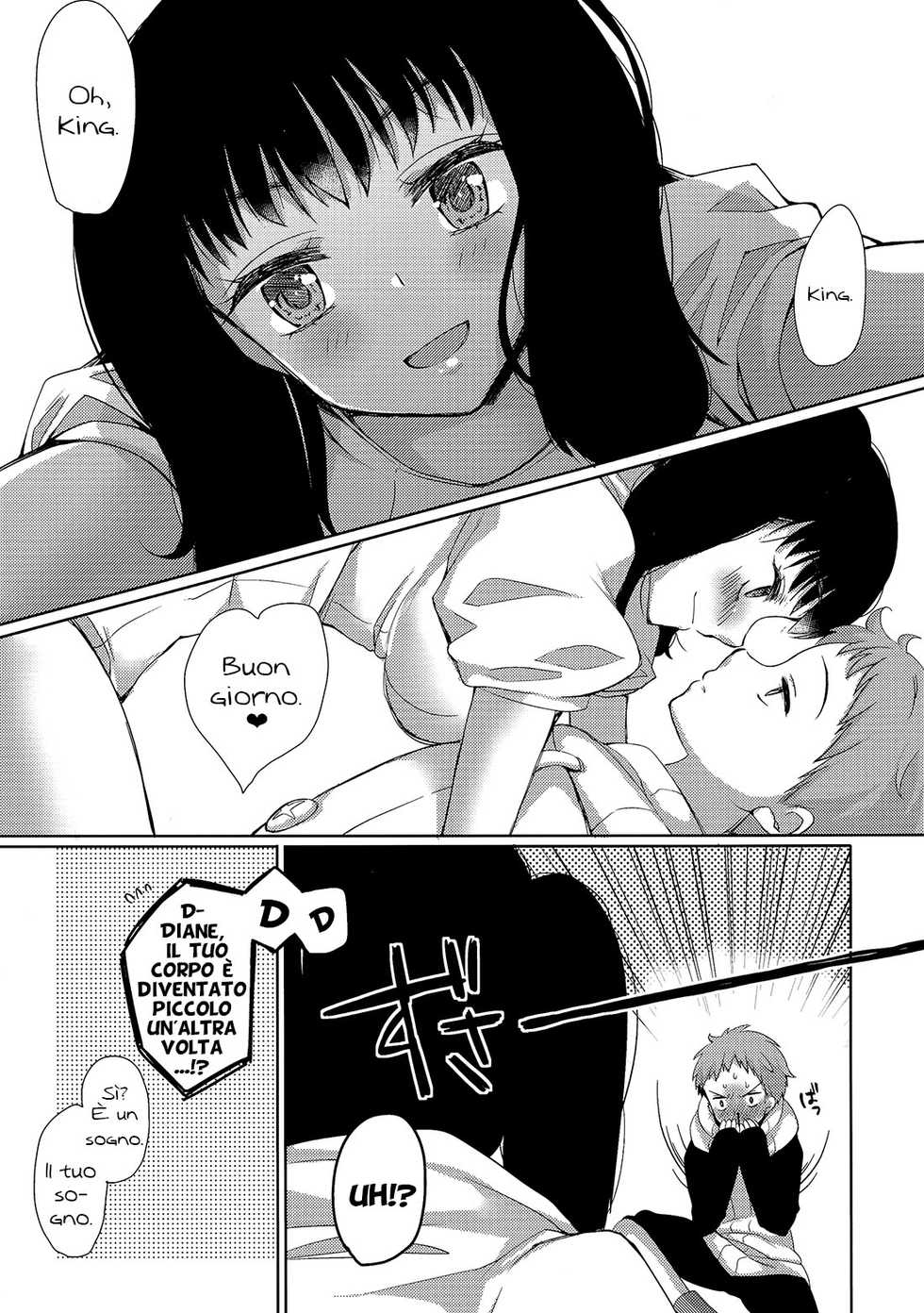 (SC64) [liz project (Miyamoto Liz)] King of Diane (Nanatsu no Taizai) [Italian] {Hentai Fantasy} - Page 7