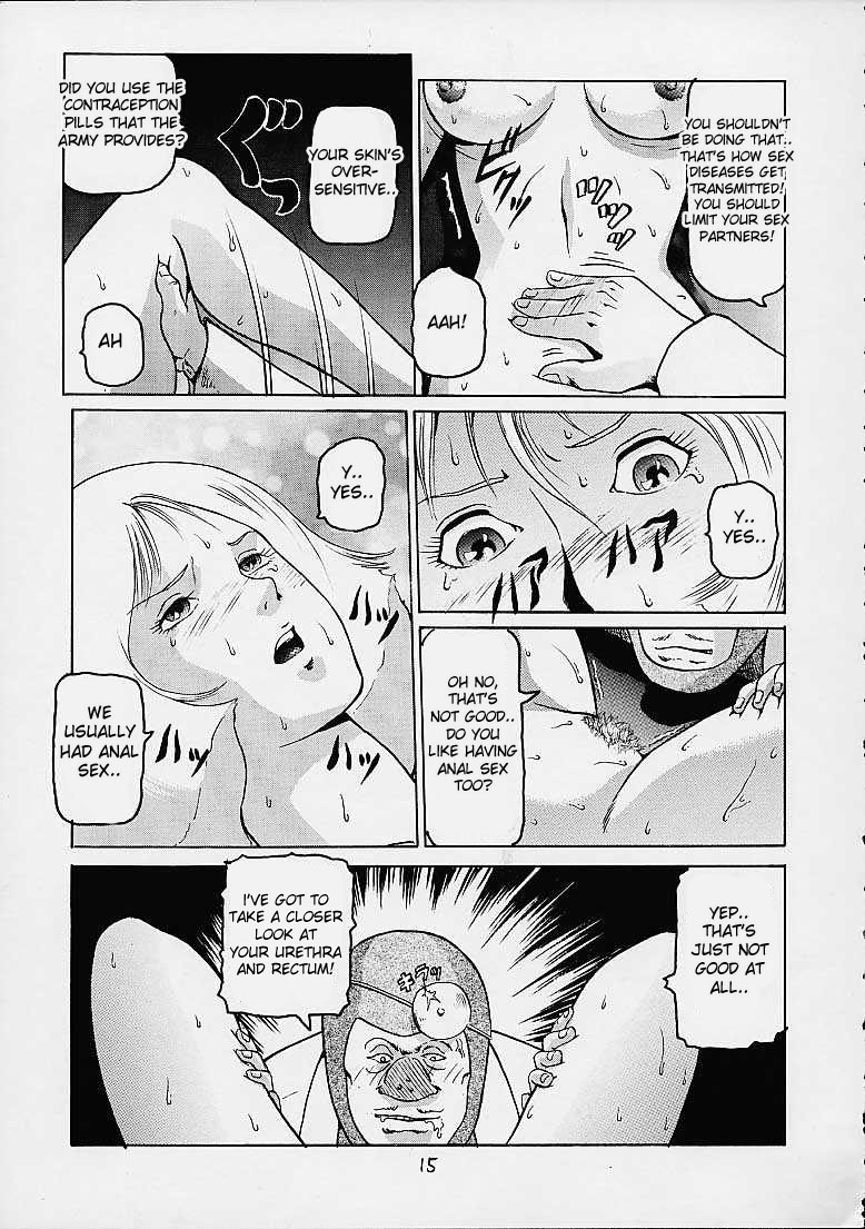 (C61) [Skirt Tsuki (keso)] Rin Pyou Tou Sha Kai Jin Retsu Kinpatsu (Mobile Suit Gundam) [English] [desudesu] - Page 14